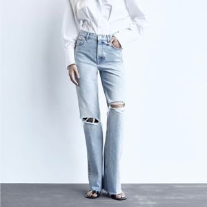 SOLD ‼️ Zara high rise wide leg jeans